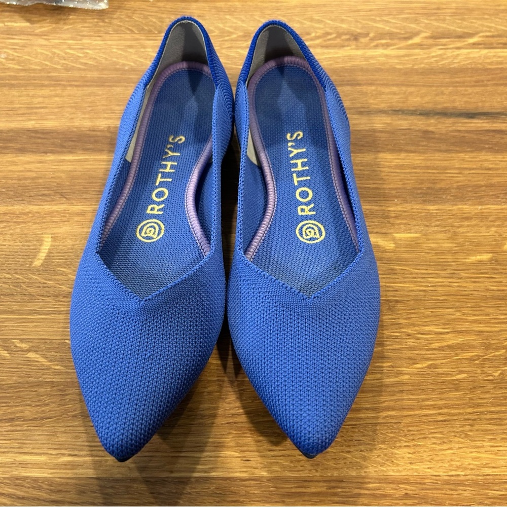 Rothy's Women's Periwinkle Blue Flats
